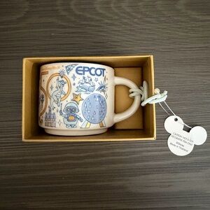 Starbucks Disney World 50th Anniversary EPCOT "Been There Series" Ornament Mug